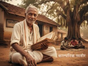 समस्तीपुर के हसनपुर क्षेत्र में स्थित पंडित गणेश दत्त झा की शिक्षा स्थली और गुरुकुल परंपरा का प्रतीक दृश्य